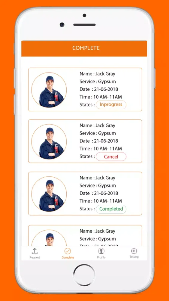 Tangkapan skrin onDemand Provider