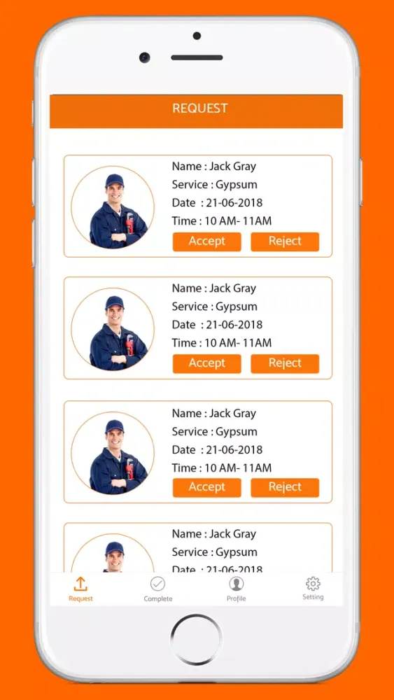 Tangkapan skrin onDemand Provider
