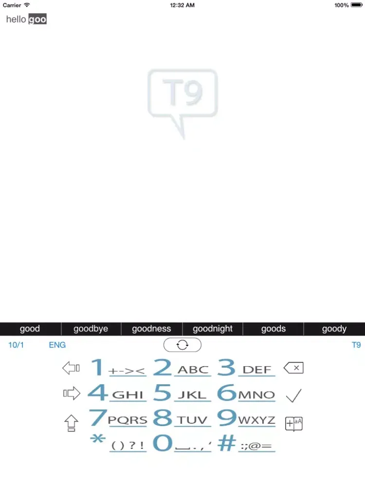 Скриншоты SMS Pad9 iPad 
