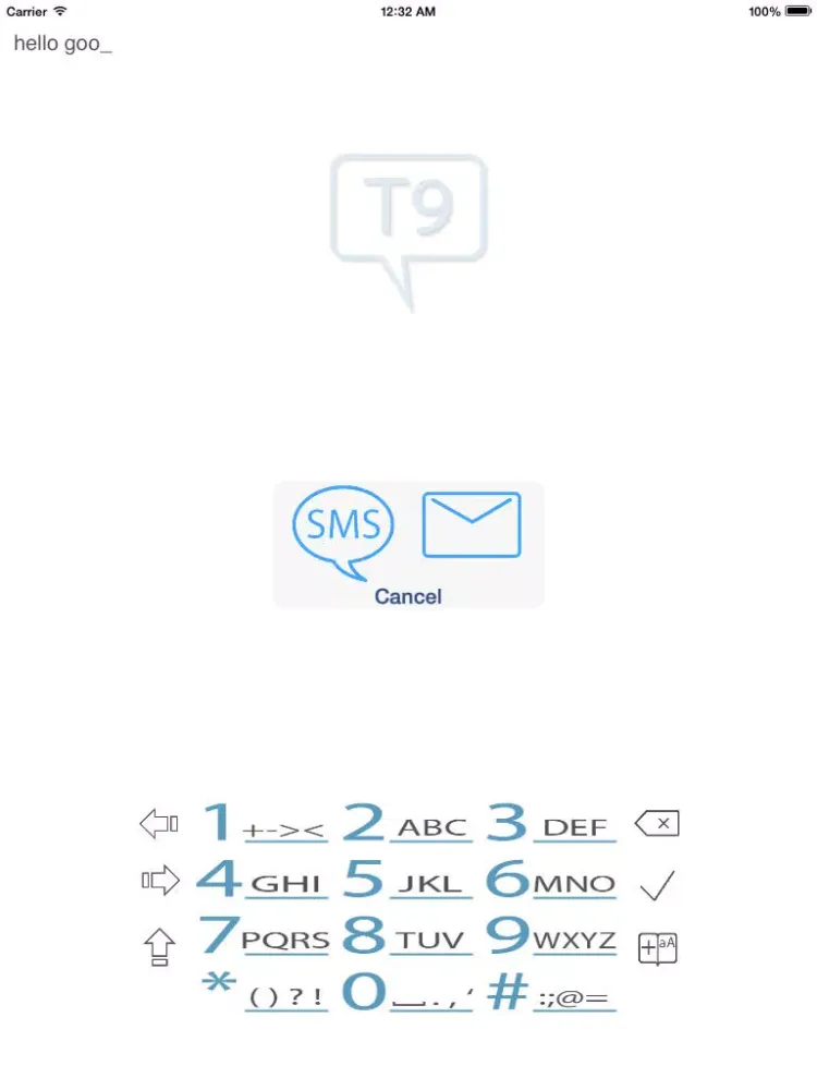 Скриншоты SMS Pad9 iPad 