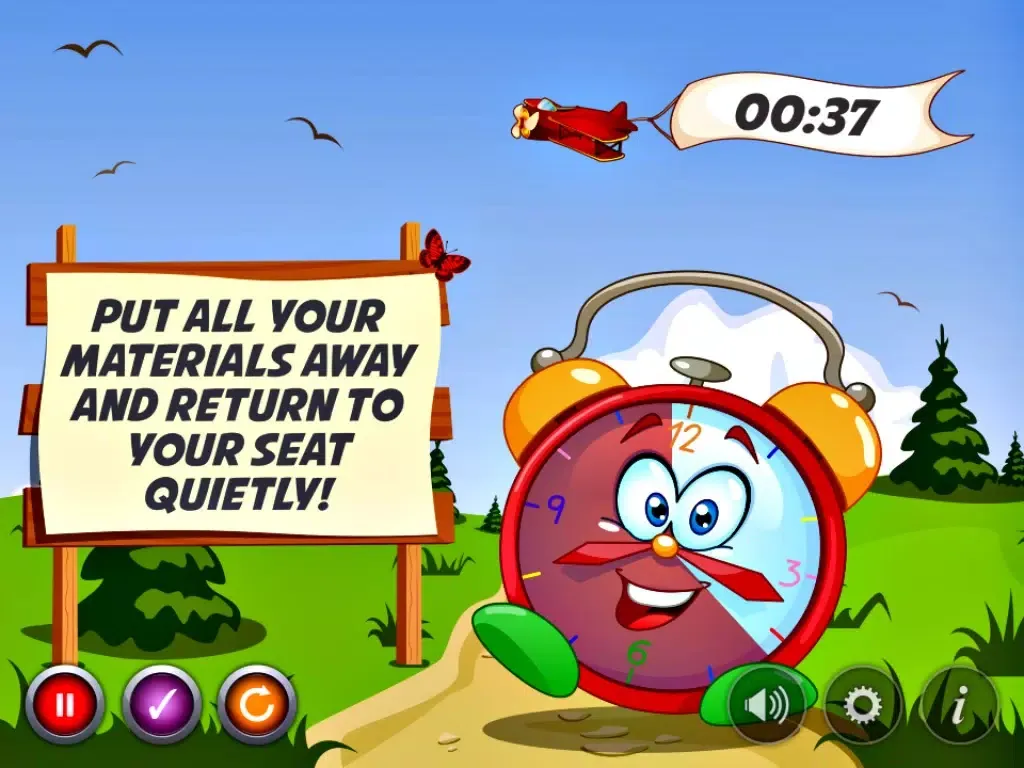 Capturas de tela do School Task Timer Lite iPad 