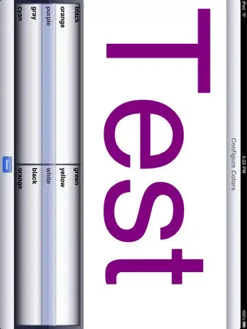 Tangkapan skrin Text Enlarger HD iPad 