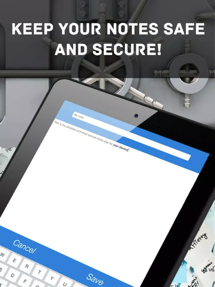Capturas de pantalla de Secure Notes ! iPad 
