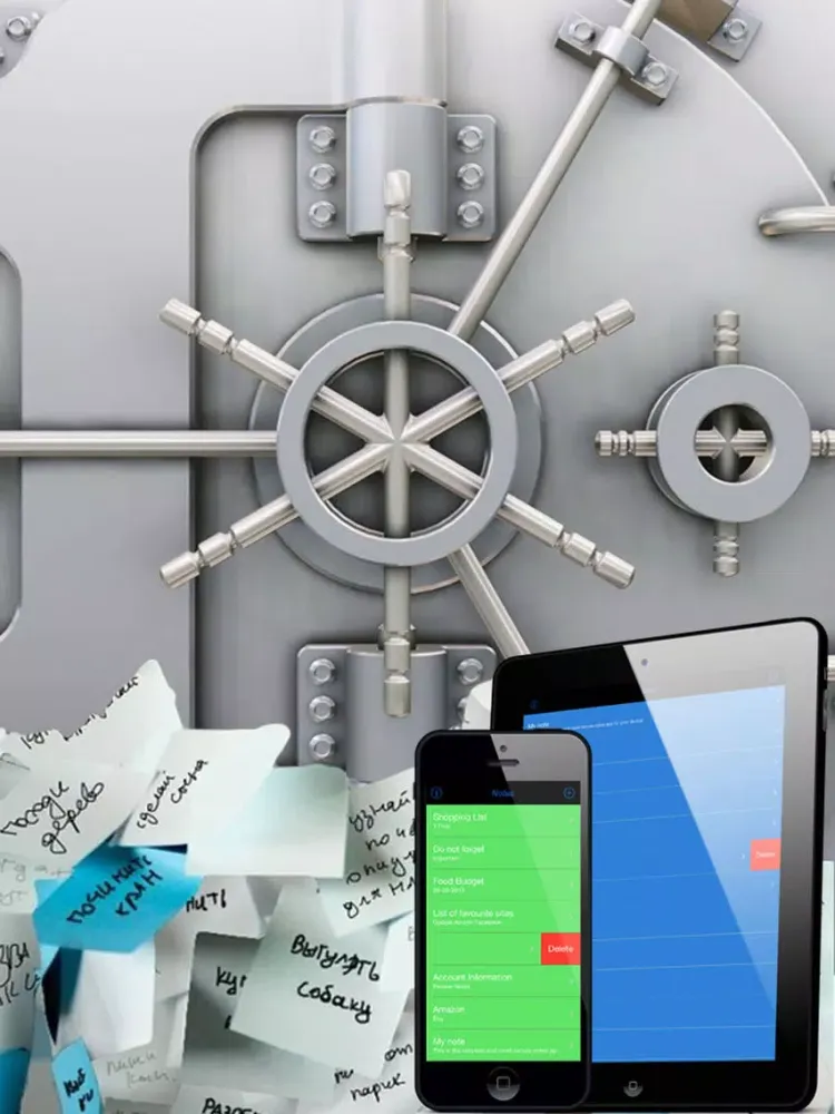 Capturas de pantalla de Secure Notes ! iPad 