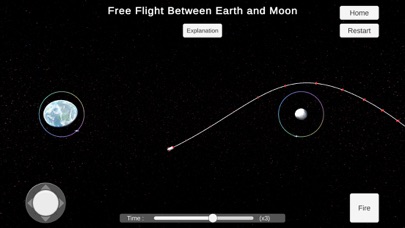 Tangkapan skrin Orbital Simulator: Explorer