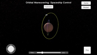 Tangkapan skrin Orbital Simulator: Explorer