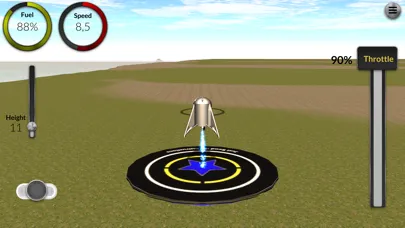 ภาพหน้าจอของ Space Lander X