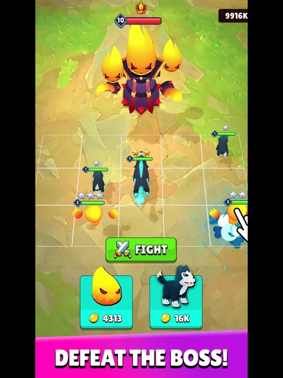 Tangkapan skrin Merge Battle Tactics iPad 