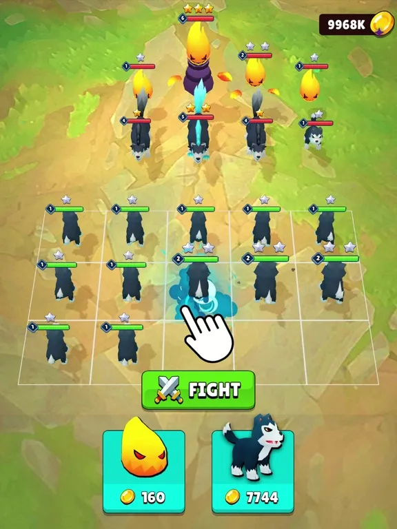Tangkapan skrin Merge Battle Tactics iPad 