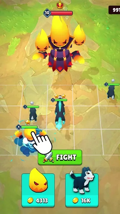 Tangkapan skrin Merge Battle Tactics