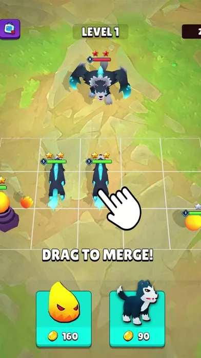 Tangkapan skrin Merge Battle Tactics