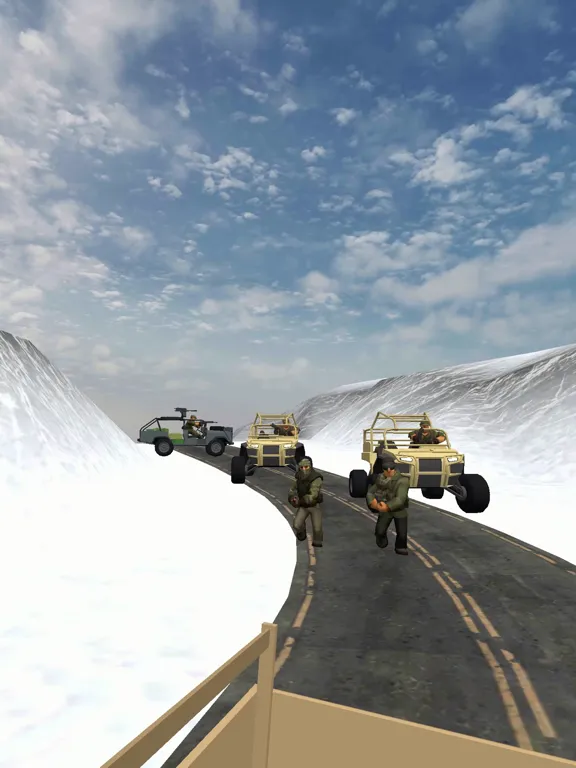 Screenshot di Rambo Shooter: Escape iPad 