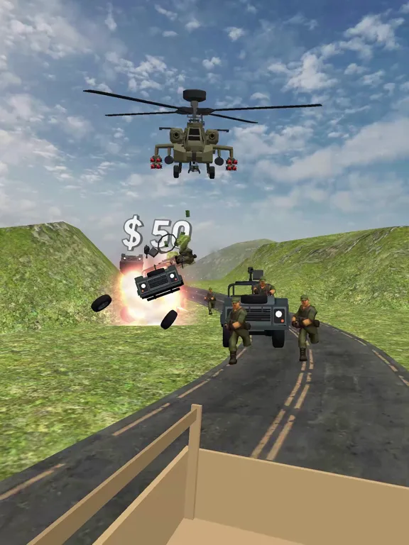 Screenshot di Rambo Shooter: Escape iPad 