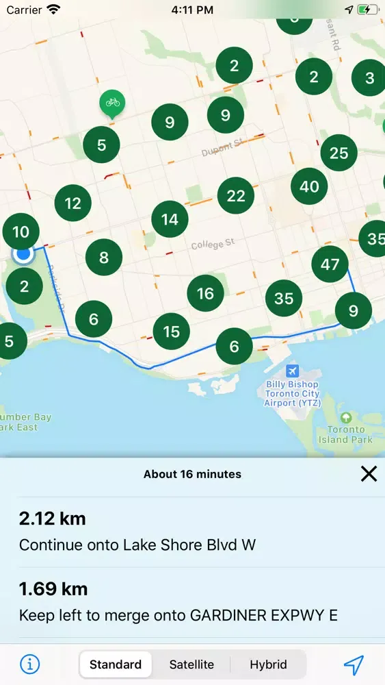Capturas de tela do Bike Share: Toronto