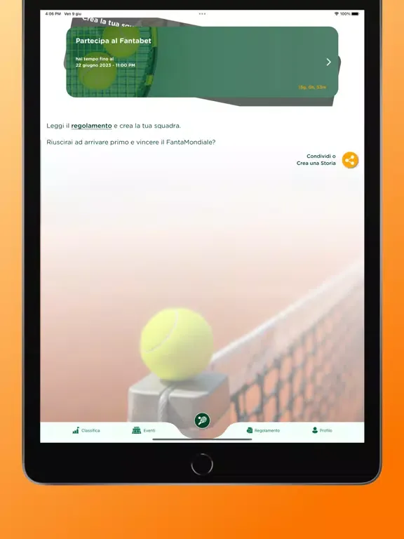 Capturas de pantalla de Wimbledon Fantasy iPad 