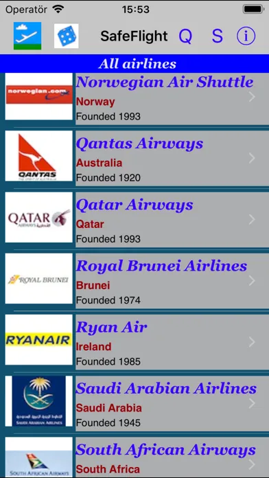 Capturas de pantalla de SafeFlight