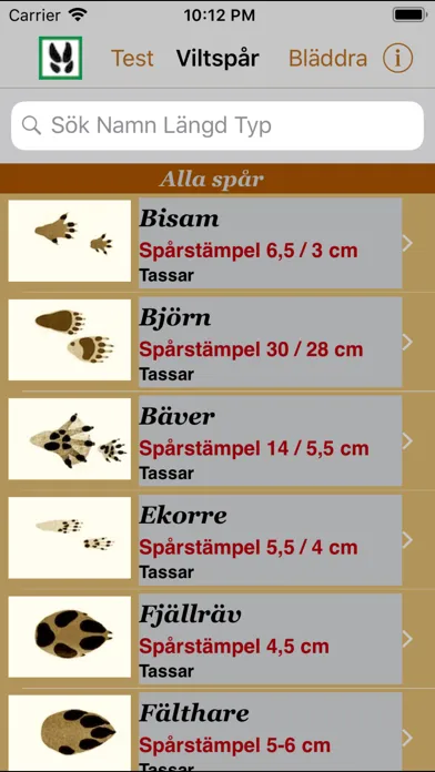Screenshot di Viltspår