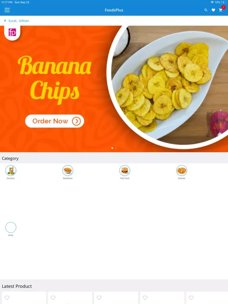 Screenshot di Foodsplus iPad 