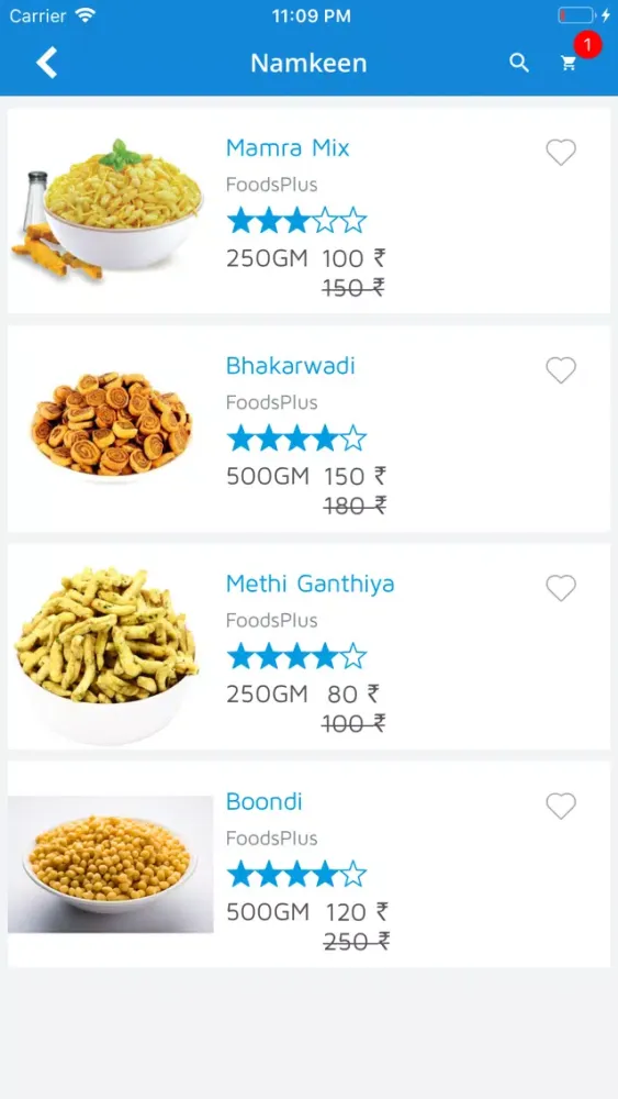 Screenshot di Foodsplus