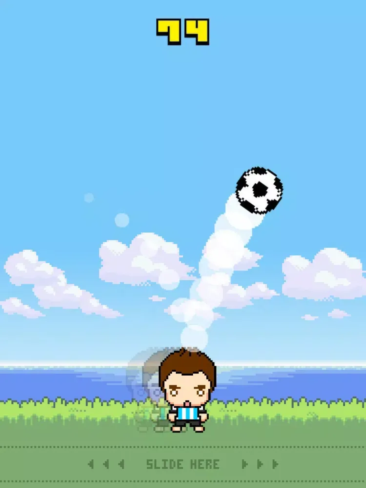 Capturas de tela do Turbo Soccer - Super Speed Ball Juggling iPad 