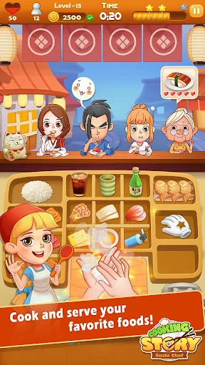 Sushi Master - Cooking story Screenshots
