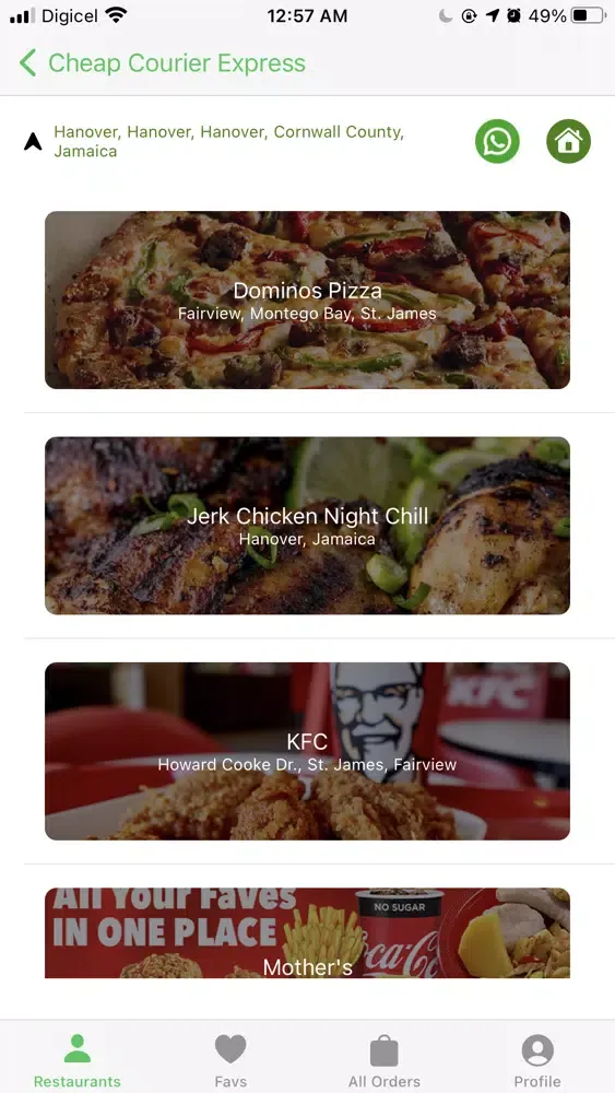 Screenshot di Cheap Courier Express