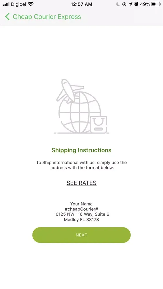 Screenshot di Cheap Courier Express