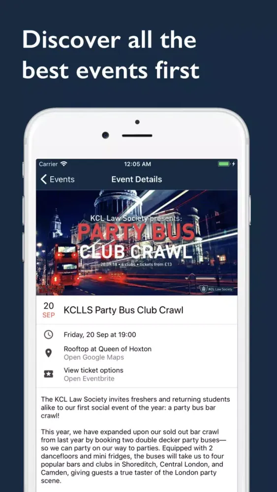 KCL Law Society应用截图