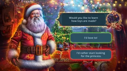 Capturas de tela do Christmas Fables: Holiday