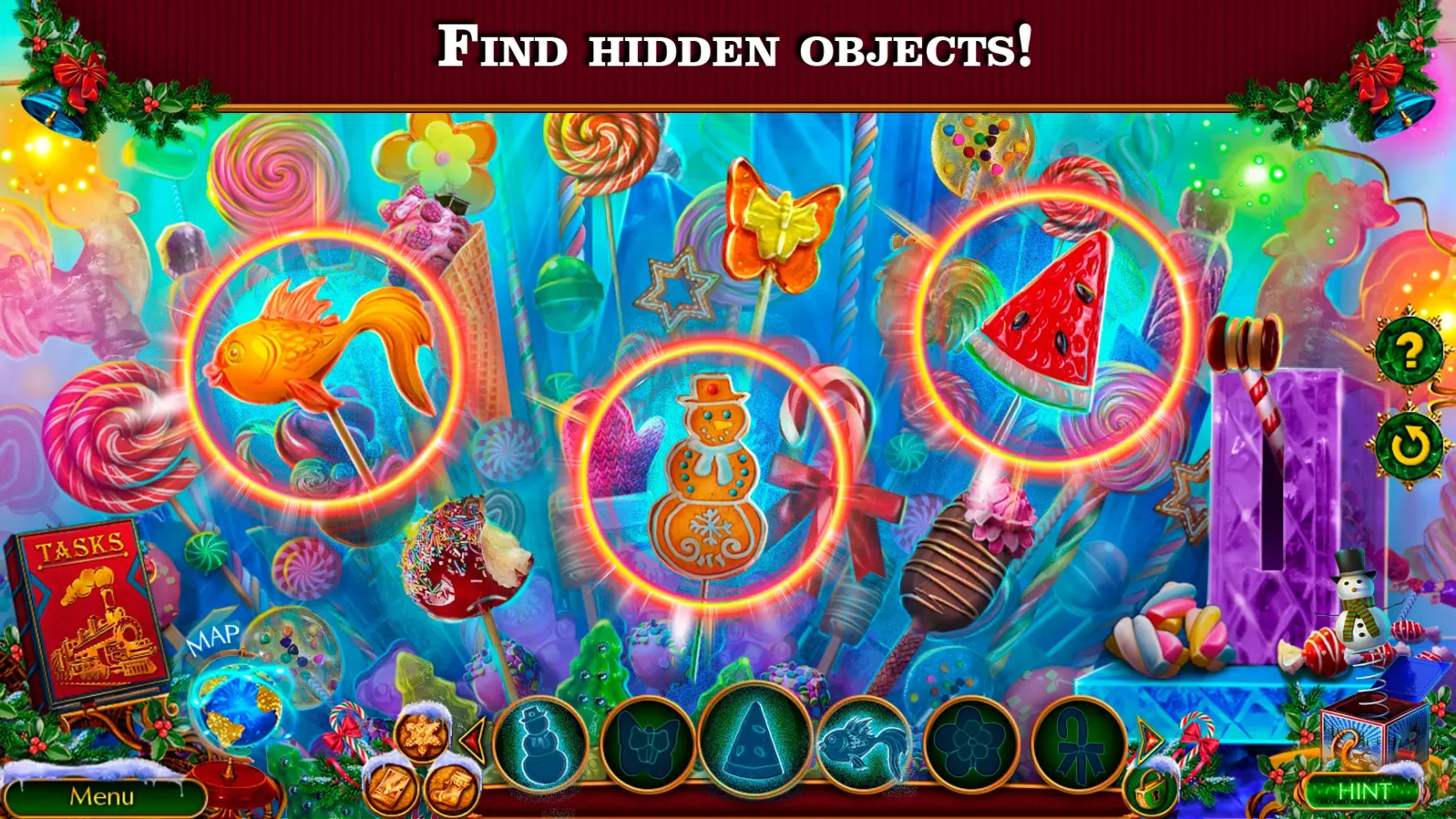 Christmas Spirit: Ticket Screenshots