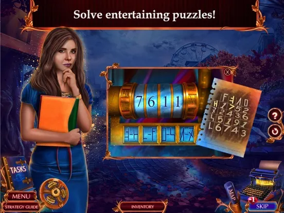 Tangkapan layar Fatal Evidence 2 - F2P iPad 