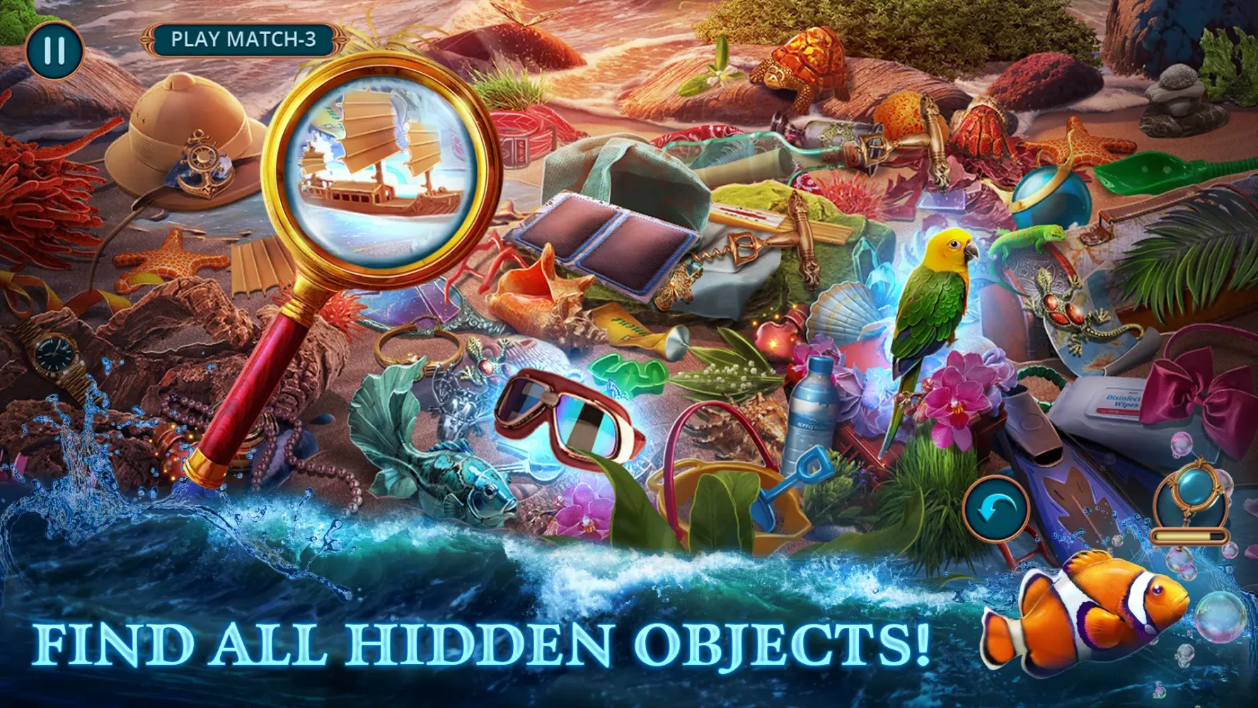 Tangkapan layar Magic City Detective: Ocean
