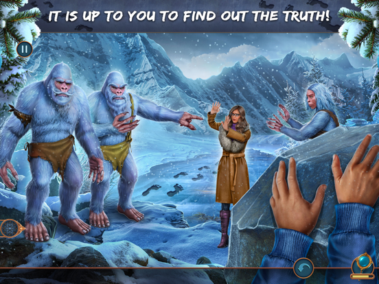 Captures d'écran de Hidden Objects Game: Snowbound iPad 
