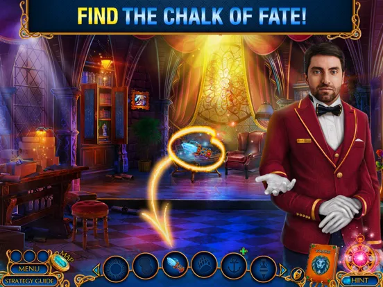 Tangkapan layar Secret City: Chalk of Fate iPad 