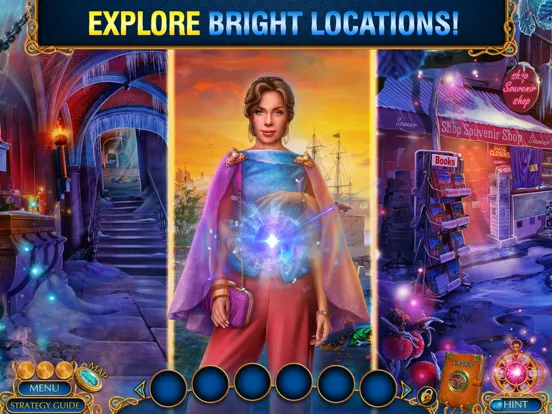 Tangkapan layar Secret City: Chalk of Fate iPad 