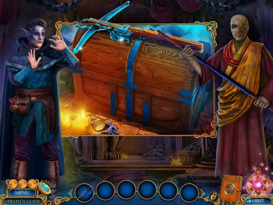 Tangkapan layar Secret City: Chalk of Fate iPad 