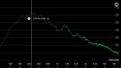 Zrzuty ekranu Spectrogram Pro (with super-smooth 60Hz update)
