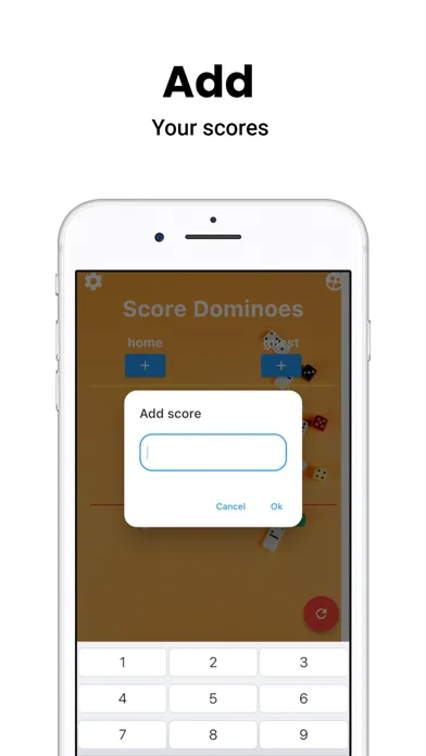 Domino Scorer board سکرین شاٹس
