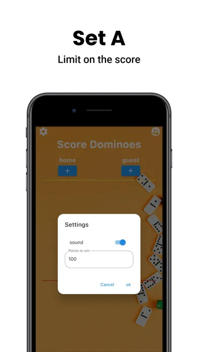 Domino Scorer board سکرین شاٹس