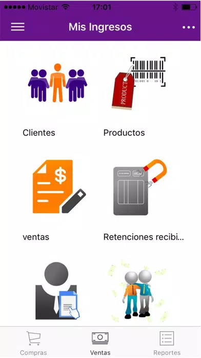 Ảnh chụp màn hình của MisCuentas.ec
