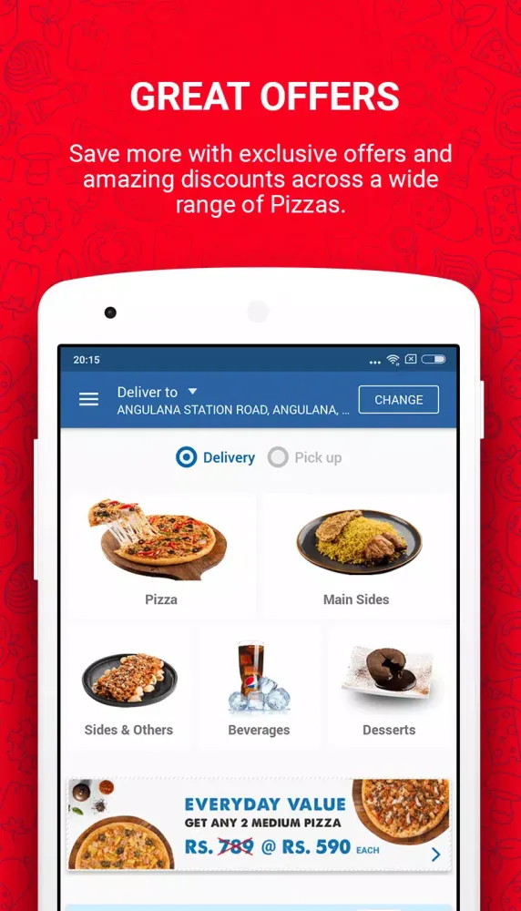 Domino's Pizza Sri Lanka Screenshots