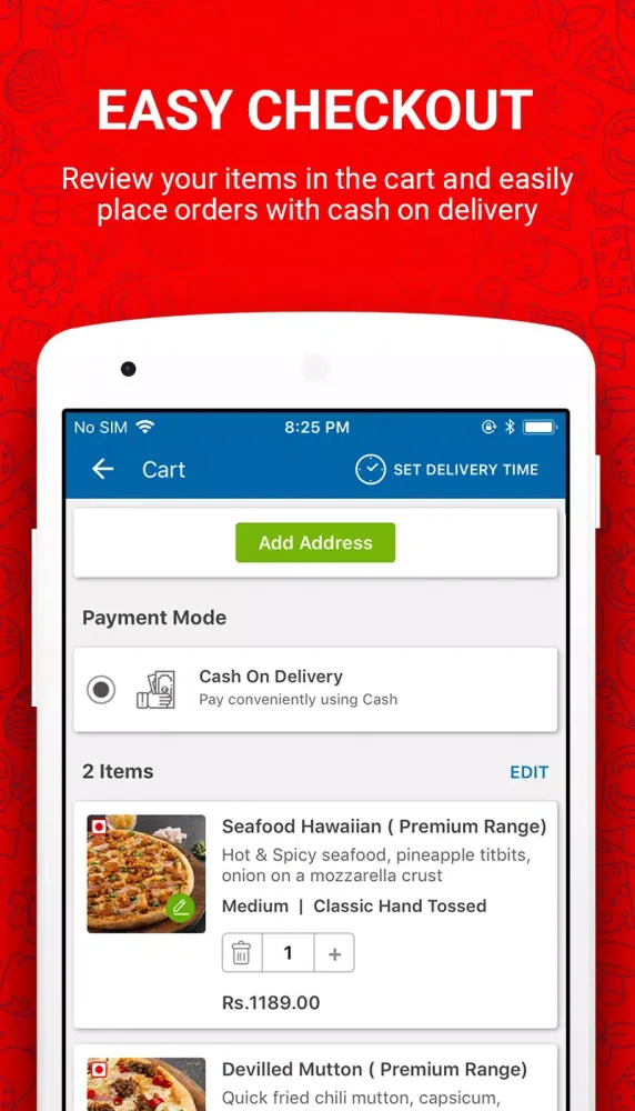 Domino's Pizza Sri Lanka Screenshots