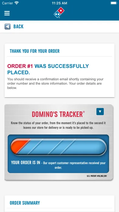 Domino's Venezuela Screenshots