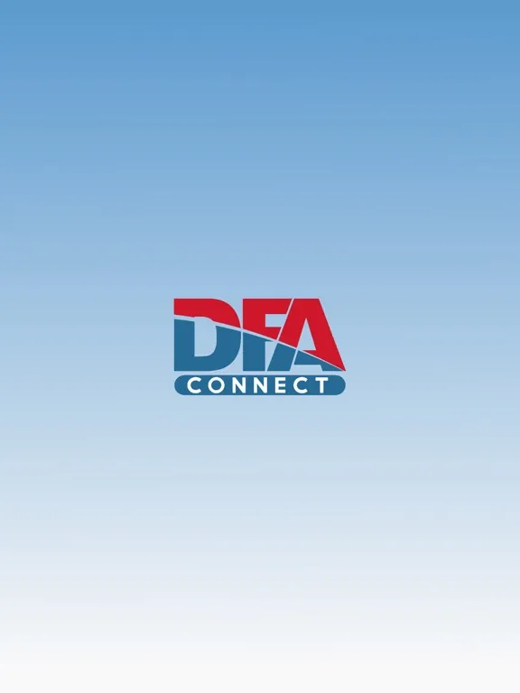 Screenshot di DFA CONNECT iPad 