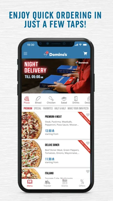 Domino’s Pizza Azerbaijan スクリーンショット