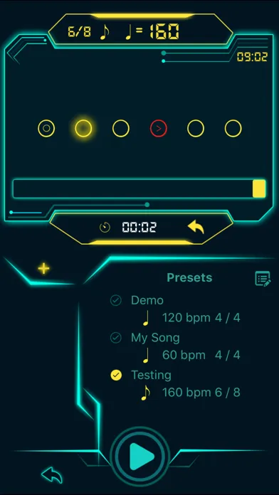 TempoHero Pro Metronome应用截图