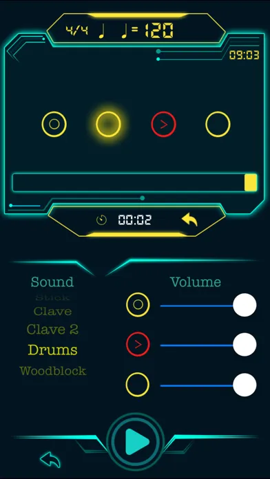TempoHero Pro Metronome应用截图