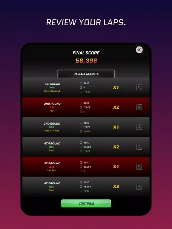 Capturas de pantalla de High Speed Hands iPad 