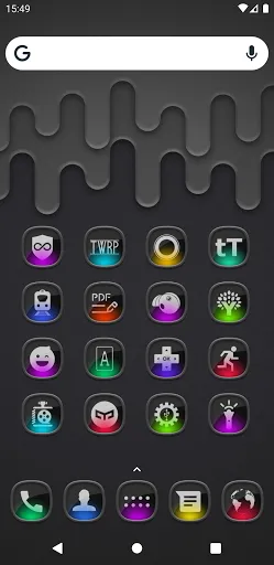 Domka icon pack سکرین شاٹس