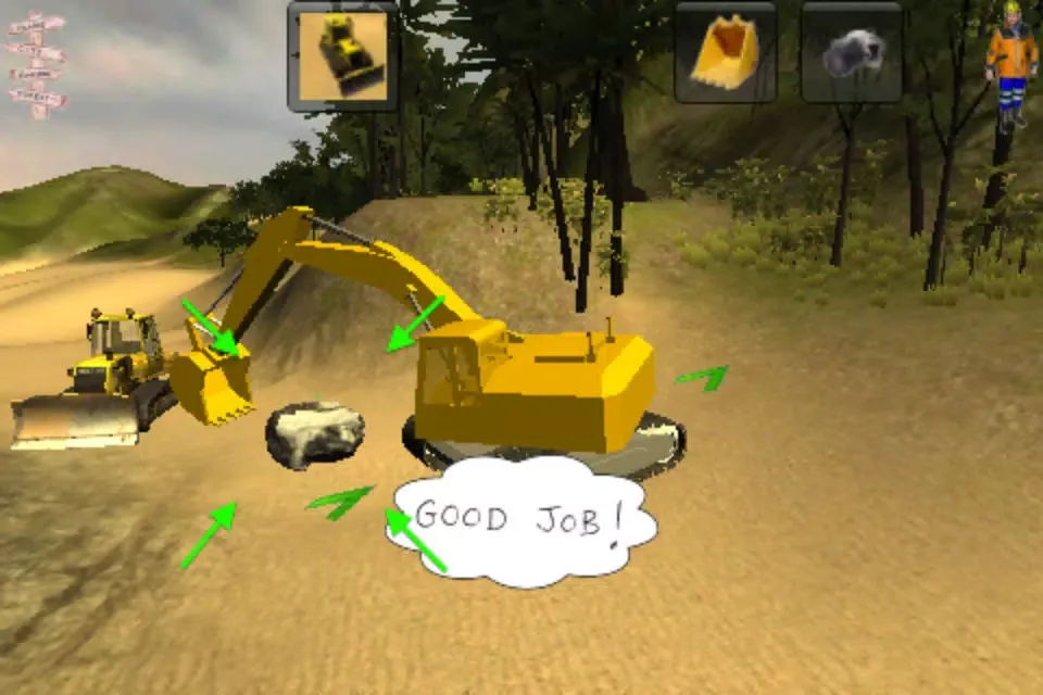 Captures d'écran de Kids Construction Trucks